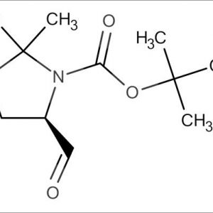 1,1-Dimethylethyl-(R)-(+)-4-formyl-2,2-dimethyl-3-oxazolidine carboxylate mainly (R)