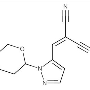 2-((1-(Tetrahydro-2H-pyran-2-yl)-1H-pyrazol-5-yl)methylene)malononitrile