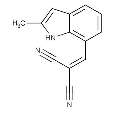 2-((2-Methyl-1H-indol-7-yl)methylene)malononitrile