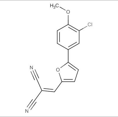 2-((5-(3-Chloro-4-methoxyphenyl)furan-2-yl)methylene)malononitrile
