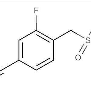 (4-Cyano-2-fluorophenyl)methanesulfonyl chloride