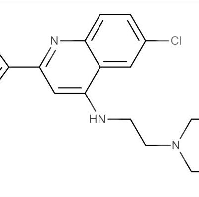 N'-(6-Chloro-2-(thiophen-3-yl)quinolin-4-yl)-N,N-diethylethane-1,2-diamine
