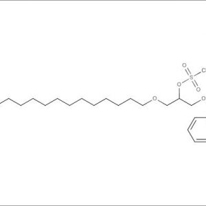 (+/-)1-O-Hexadecyl-2-O-methanesulfonyl-3-O-(triphenylmethyl)glycerol, min.