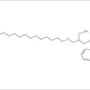 (+/-)1-O-Hexadecyl-2-O-methyl-3-O-(triphenylmethyl)glycerol