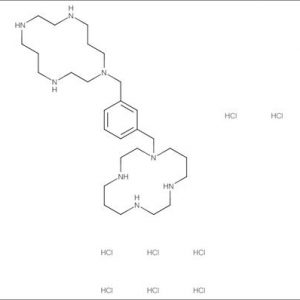 1,1'-[1,3-Phenylenebis-(methylene)]-bis-(1,4,8,11-tetraazacyclotetradecane) octahydrochloride (9CI), mi