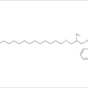 (+/-)-2-Amino-2-desoxy-3-O-hexadecyl-1-O-(triphenylmethyl)glycerol, min