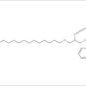 (+/-)-2-Azido-2-desoxy-3-O-hexadecyl-1-O-(triphenylmethyl)glycerol, min