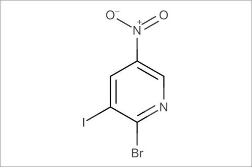 2-Bromo-3-iodo-5-nitropyridine
