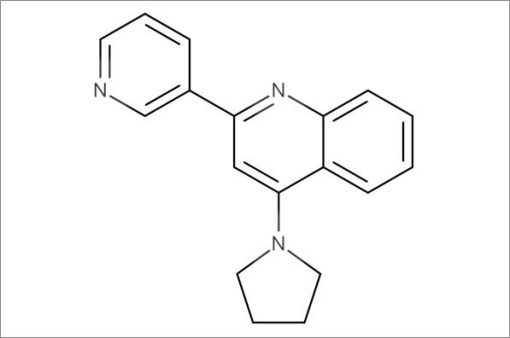2-(Pyridin-3-yl)-4-(pyrrolidin-1-yl)quinoline