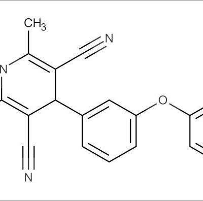 2,6-Dimethyl-4-(3-phenoxyphenyl)-1,4-dihydropyridine-3,5-dicarbonitrile