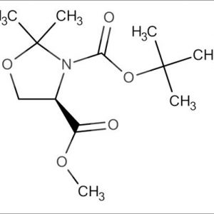 3-(1,1-Dimethylethyl)-4-methyl-(R)-2,2-dimethyl-3,4-oxazolidinedicarboxylate, mainly R