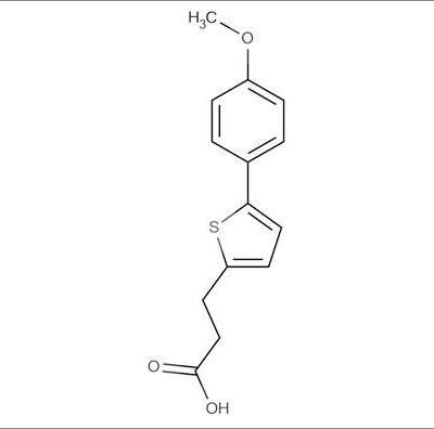 3-(5-(4-Methoxyphenyl)thiophen-2-yl)propanoic acid