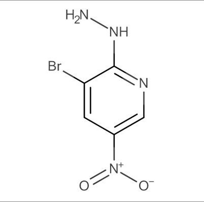 3-Bromo-2-hydrazinyl-5-nitropyridine