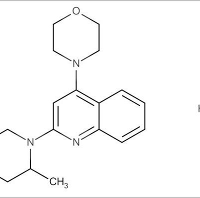 4-(2-(2-Methylpiperidin-1-yl)quinolin-4-yl)morpholine hydrobromide