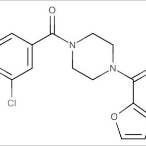 (4-(2-Chloroisonicotinoyl)piperazin-1-yl)(furan-2-yl)methanone