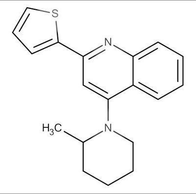 4-(2-Methylpiperidin-1-yl)-2-(thiophen-2-yl)quinoline