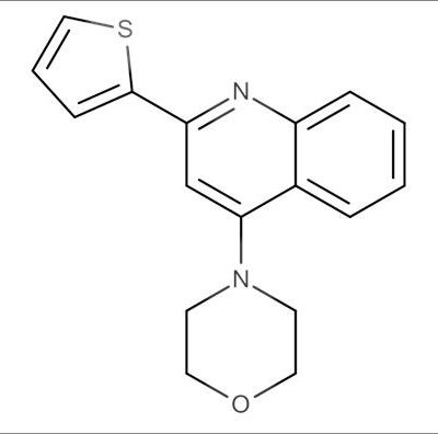 4-(2-(Thiophen-2-yl)quinolin-4-yl)morpholine