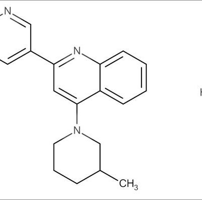 4-(3-Methylpiperidin-1-yl)-2-(pyridin-3-yl)quinoline hydrobromide