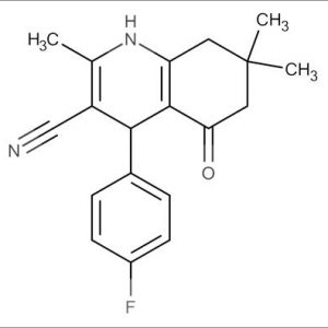 4-(4-Fluorophenyl)-2,7,7-trimethyl-5-oxo-1,4,5,6,7,8-hexahydroquinoline-3-carbonitrile