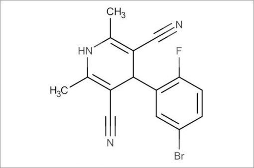 4-(5-Bromo-2-fluorophenyl)-2,6-dimethyl-1,4-dihydropyridine-3,5-dicarbonitrile
