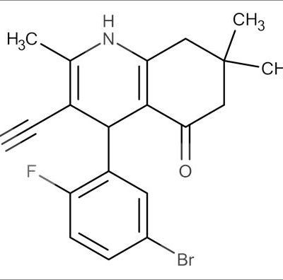 4-(5-Bromo-2-fluorophenyl)-2,7,7-trimethyl-5-oxo-1,4,5,6,7,8-hexahydroquinoline-3-carbonitrile