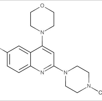 4-(6-Chloro-2-(4-methylpiperazin-1-yl)quinolin-4-yl)morpholine