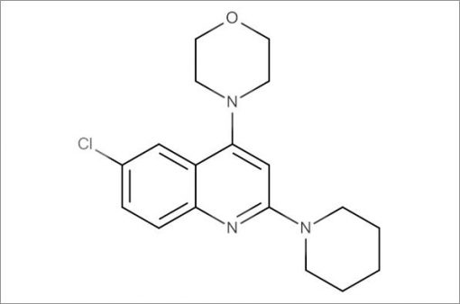 4-(6-Chloro-2-(piperidin-1-yl)quinolin-4-yl)morpholine