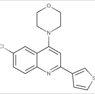 4-(6-Chloro-2-(thiophen-3-yl)quinolin-4-yl)morpholine