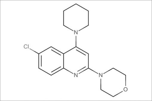 4-(6-Chloro-4-(piperidin-1-yl)quinolin-2-yl)morpholine