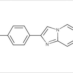 4-(6-Bromoimidazo[1,2-a]pyridin-2-yl)benzonitrile