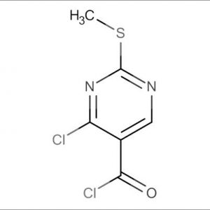 4-Chloro-2-methylmercaptopyrimidine-5-carboxylicacidchloride