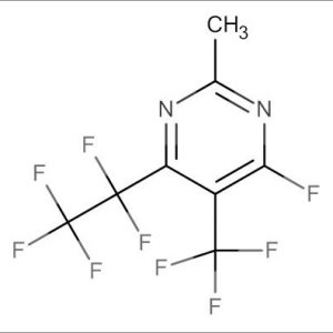 4-Fluoro-2-methyl-6-pentafluoroethyl-5-trifluoromethylpyrimidine