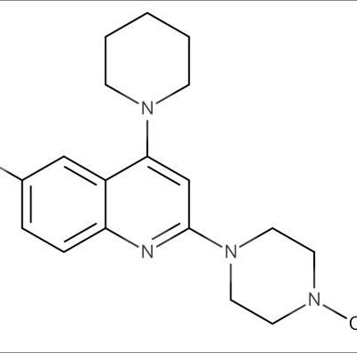 6-Chloro-2-(4-methylpiperazin-1-yl)-4-(piperidin-1-yl)quinoline