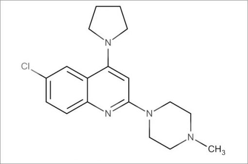 6-Chloro-2-(4-methylpiperazin-1-yl)-4-(pyrrolidin-1-yl)quinoline