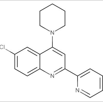 6-Chloro-4-(piperidin-1-yl)-2-(pyridin-2-yl)quinoline