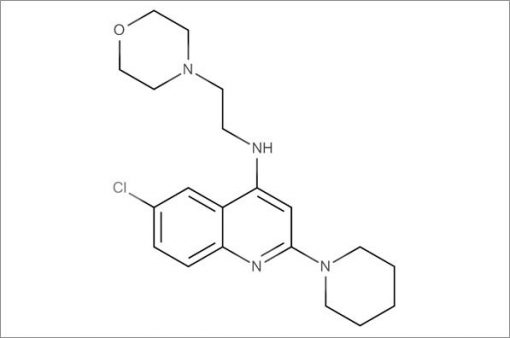 6-Chloro-N-(2-morpholinoethyl)-2-(piperidin-1-yl)quinolin-4-amine