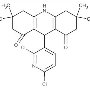 9-(2,6-Dichloropyridin-3-yl)-3,3,6,6-tetramethyl-3,4,6,7,9,10-hexahydroacridine-1,8(2H,5H)-dione