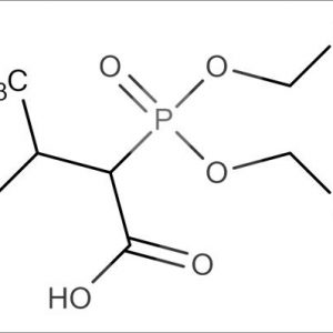 Diethyl (1-carboxy-2-methylpropyl)phosphonate