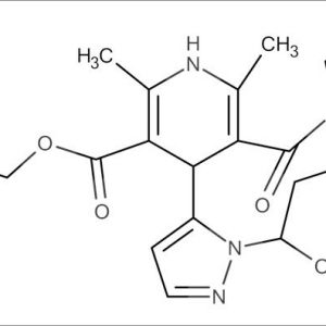 Diethyl 2,6-dimethyl-4-(1-(tetrahydro-2H-pyran-2-yl)-1H-pyrazol-5-yl)-1,4-dihydropyridine-3,5-dicarboxylate