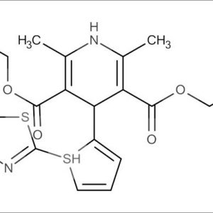 Diethyl 2,6-dimethyl-4-(5-((5-methyl-1,3,4-thiadiazol-2-yl)thio)furan-2-yl)-1,4-dihydropyridine-3,5-dicarboxylate