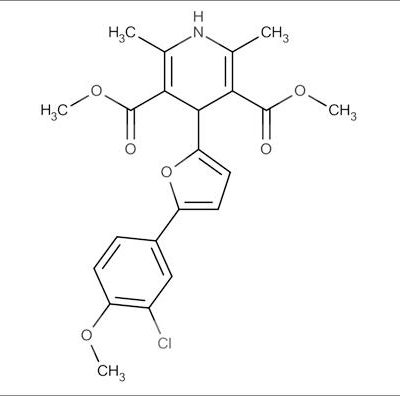 Dimethyl 4-(5-(3-chloro-4-methoxyphenyl)furan-2-yl)-2,6-dimethyl-1,4-dihydropyridine-3,5-dicarboxylate