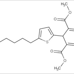 Dimethyl 4-(5-hexylthiophen-2-yl)-2,6-dimethyl-1,4-dihydropyridine-3,5-dicarboxylate