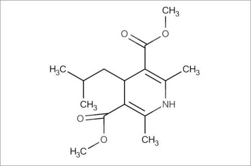 Dimethyl 4-isobutyl-2,6-dimethyl-1,4-dihydropyridine-3,5-dicarboxylate
