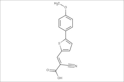 (E)-2-Cyano-3-(5-(4-methoxyphenyl)thiophen-2-yl)acrylic acid