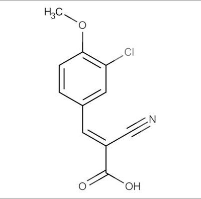 (E)-3-(3-Chloro-4-methoxyphenyl)-2-cyanoacrylic acid