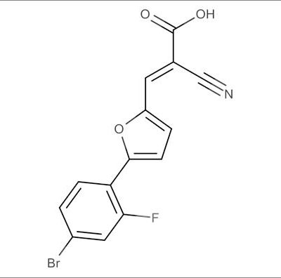 (E)-3-(5-(4-Bromo-2-fluorophenyl)furan-2-yl)-2-cyanoacrylic acid