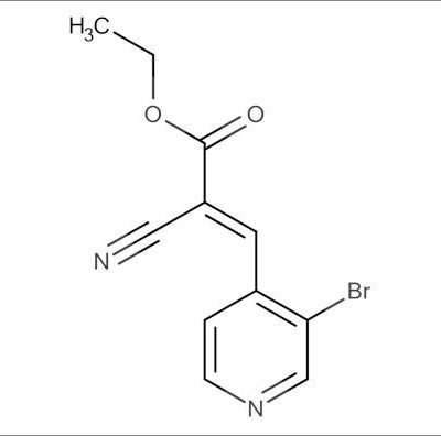 (E)-Ethyl 3-(3-bromopyridin-4-yl)-2-cyanoacrylate