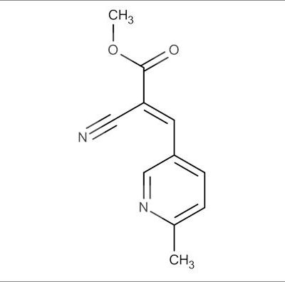 (E)-Methyl 2-cyano-3-(6-methylpyridin-3-yl)acrylate