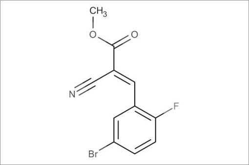 (E)-Methyl 3-(5-bromo-2-fluorophenyl)-2-cyanoacrylate