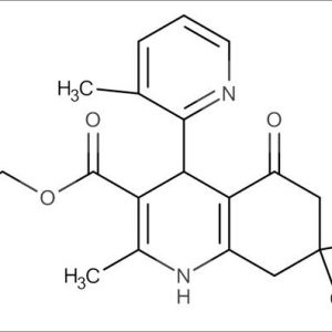 Ethyl 2,7,7-trimethyl-4-(3-methylpyridin-2-yl)-5-oxo-1,4,5,6,7,8-hexahydroquinoline-3-carboxylate